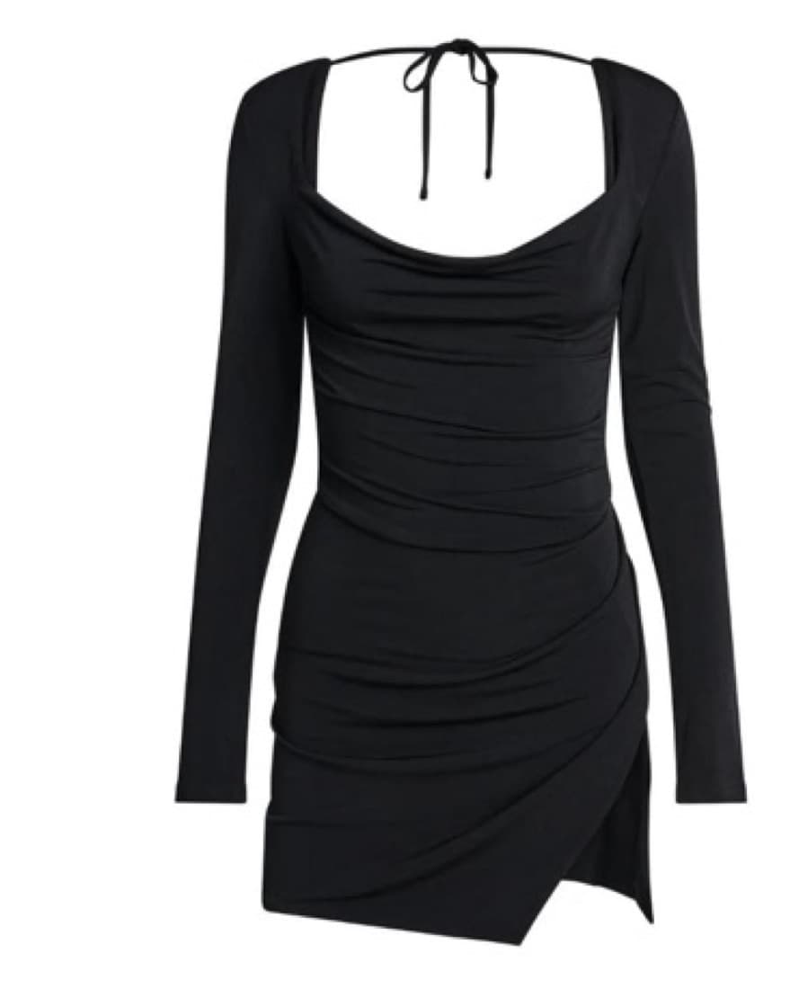 BLACK JOSLIN DRESS - Image 5