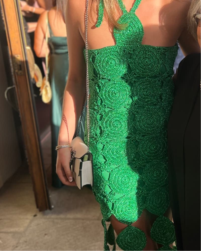 Beep Beep Dress In Gummy Green - Image 3