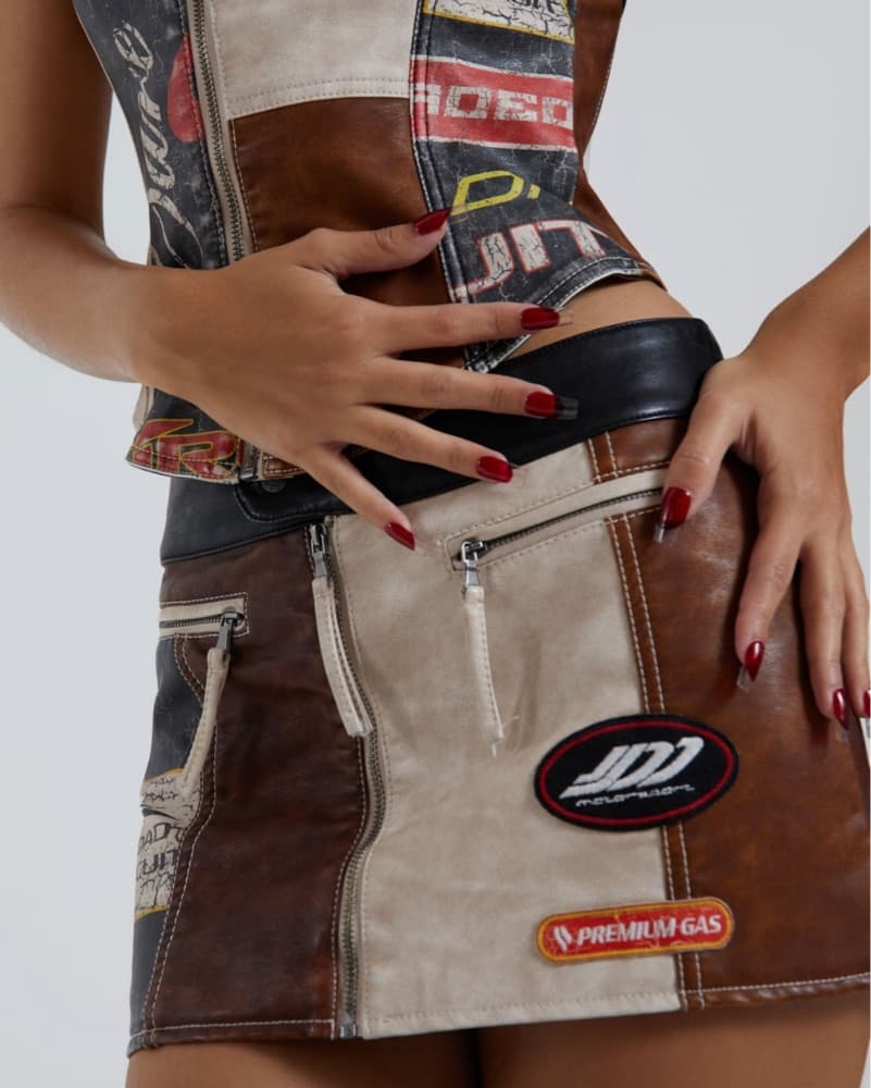 Jaded London Daytona Skirt - Image 2