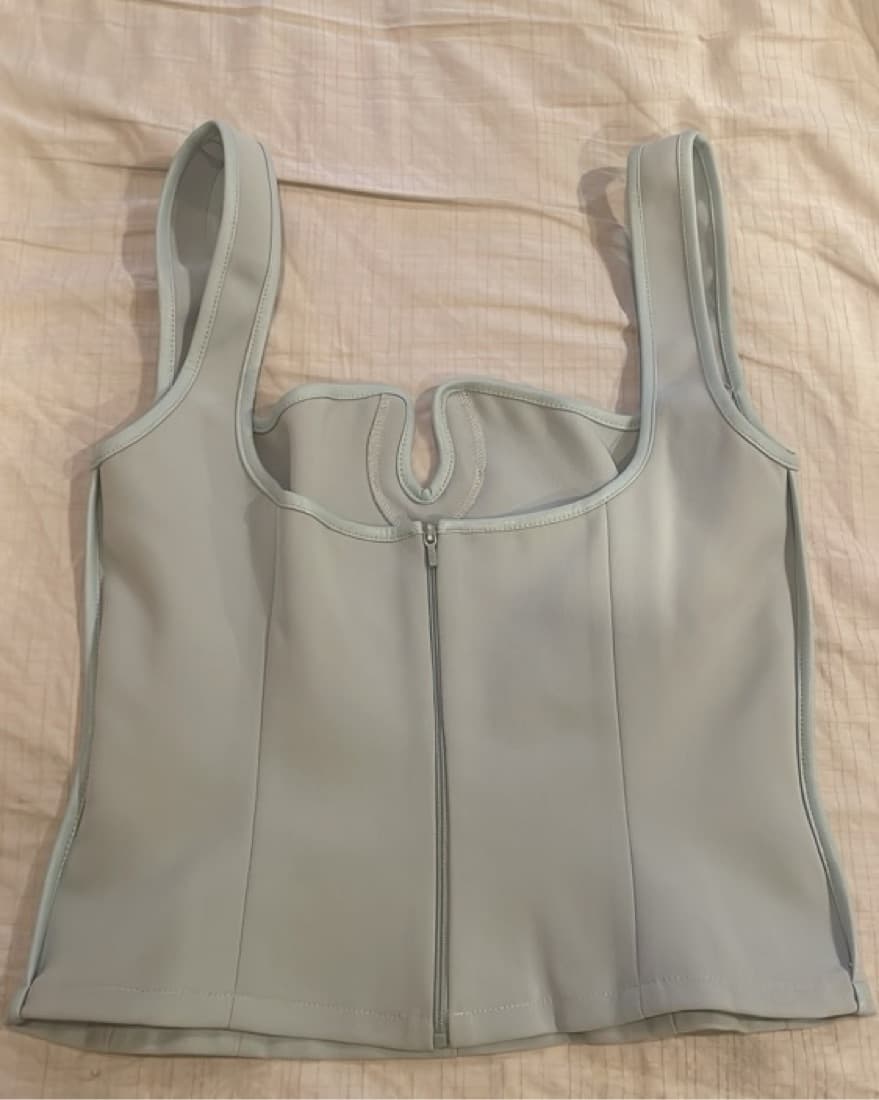 Paris Georgia Blue Corset Top - Image 4