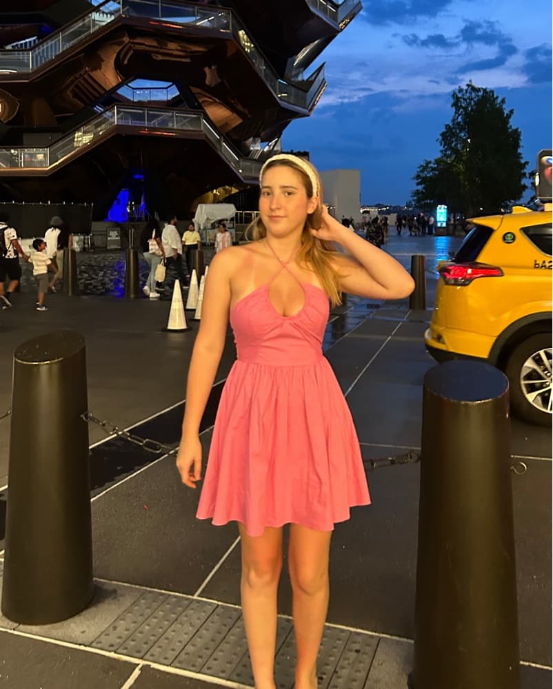 Pink Halter Dress - Image 3
