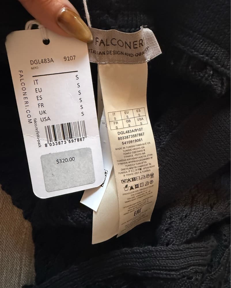 Falconer Textured Knit Maxi Skirt - Image 3