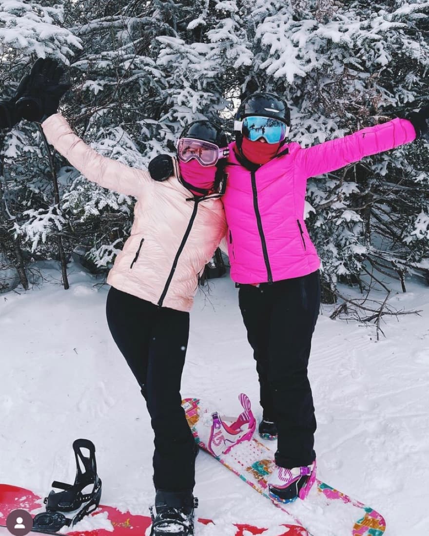 Hot Pink And Baby Pink Bogner Jackets - Image 1