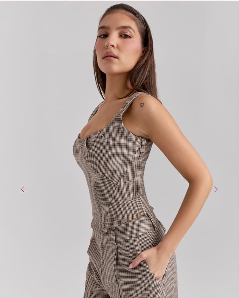 House Of CB ‘Selma’ Corset Top - Image 3