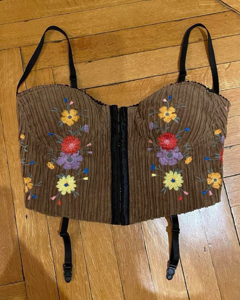 Danielle Guizio Flora Balconette Top - Image 2