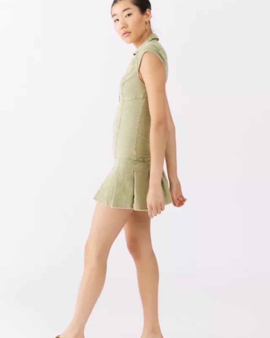 Jazzy Corduroy Mini Dress - Image 2