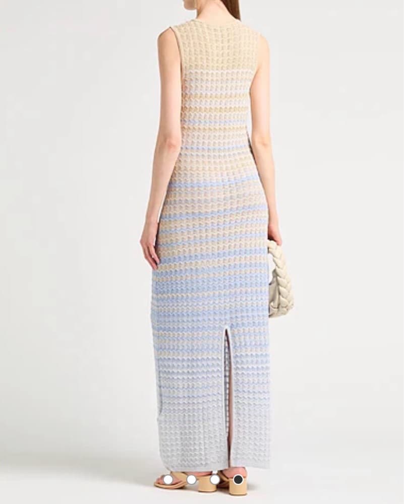 Sandro Striped Maxi Dress - Image 3