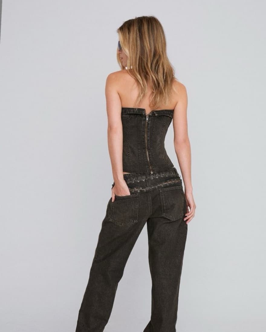 Miaou Marco Pant Ochre - Image 3