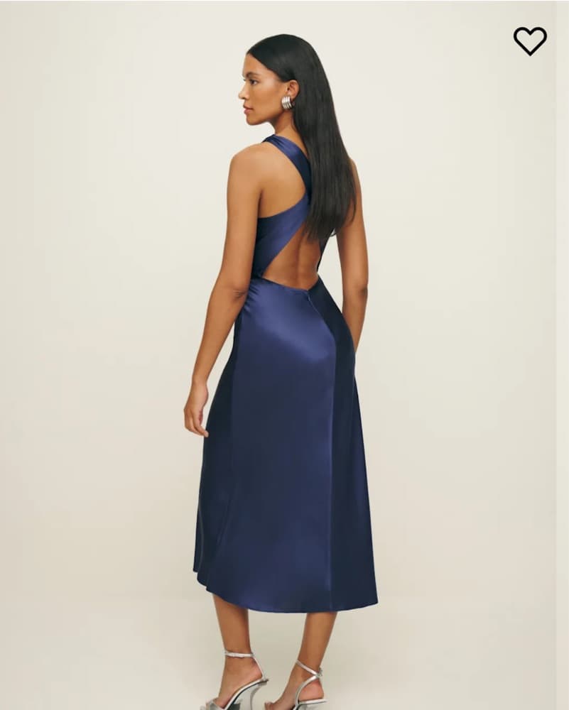 Reformation Cassette Silk Dress  - Image 2