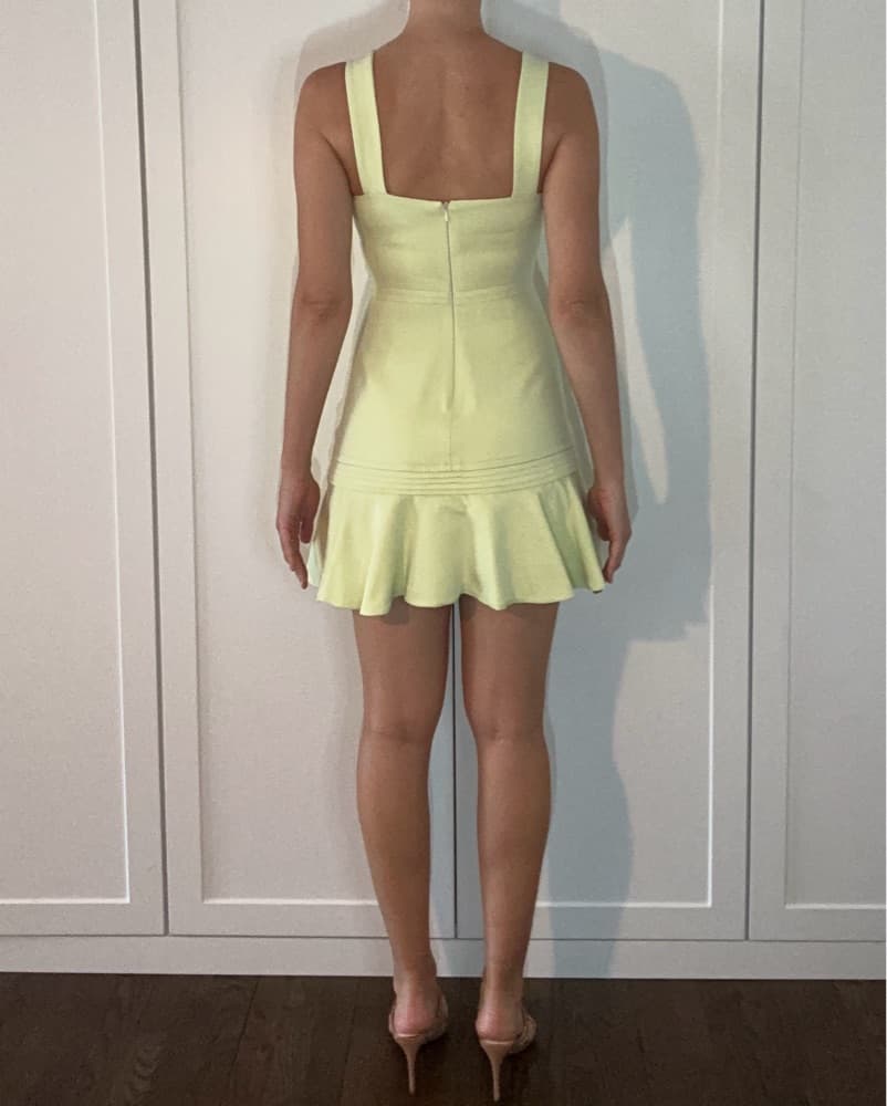 Jonathan Simkai Light Green Dress - Image 2