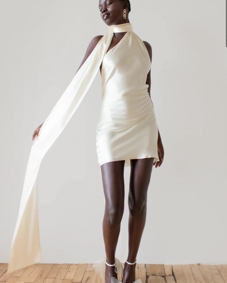 Oresund Iris | Hollywood Mini Dress - Image 1
