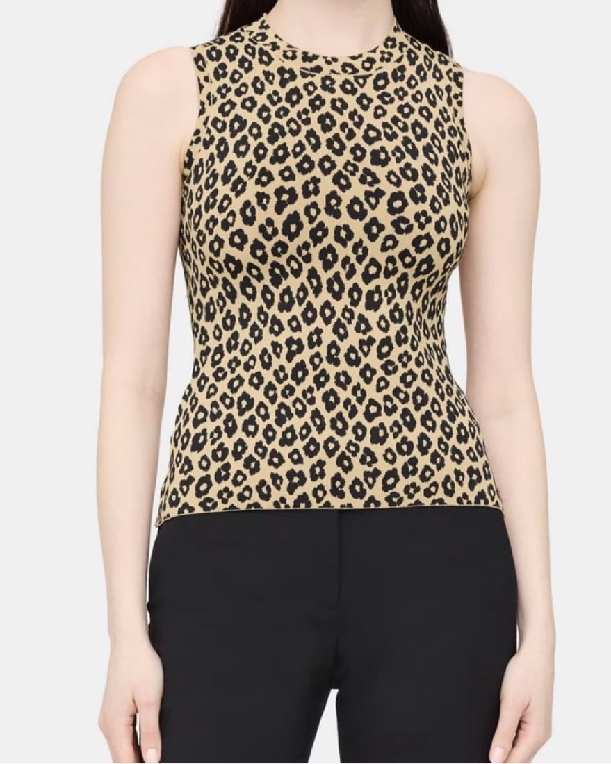 Theory Leopard Knit Set - Image 2
