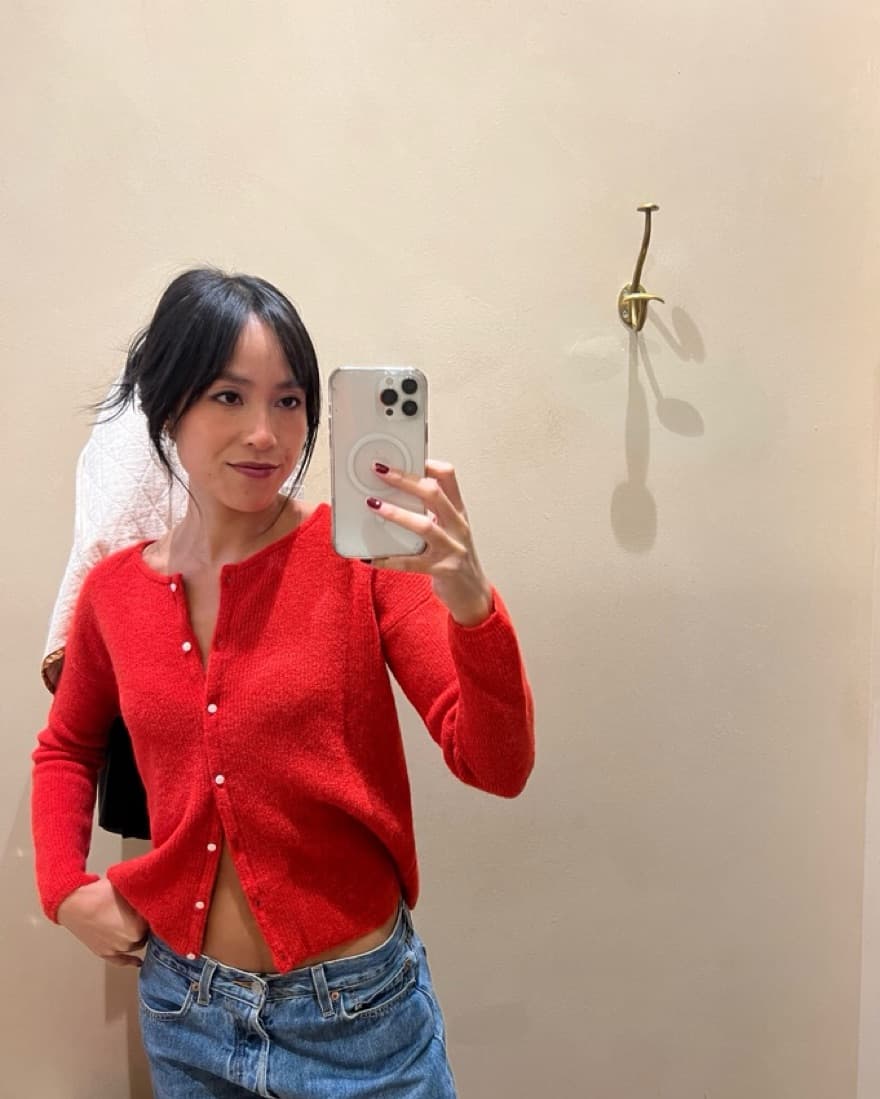 Red Sézane Cardigan  - Image 2