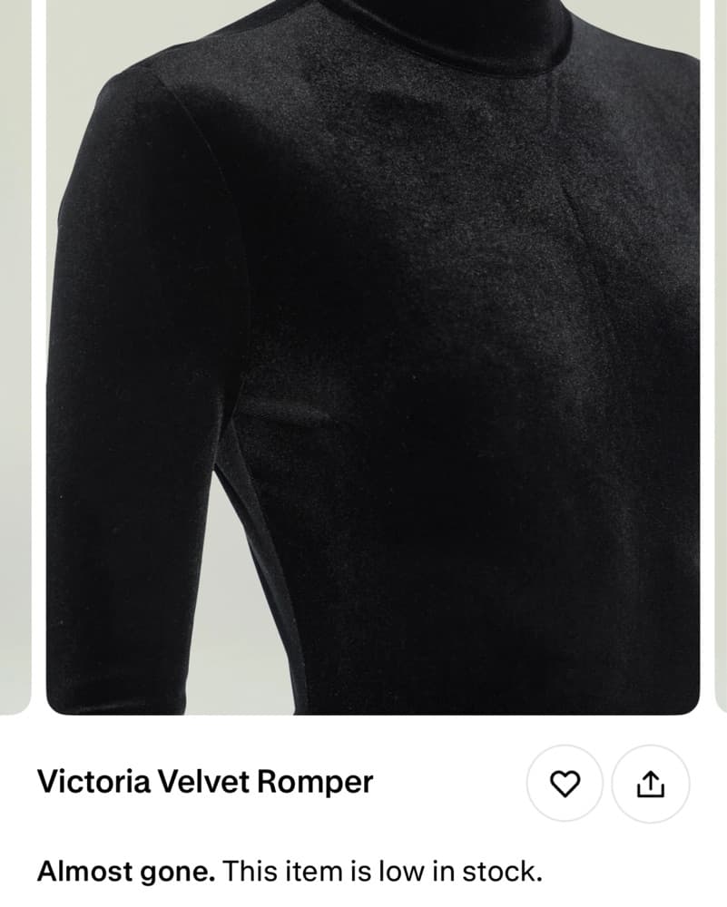 SER.O.YA  Velvet Romper - Image 5