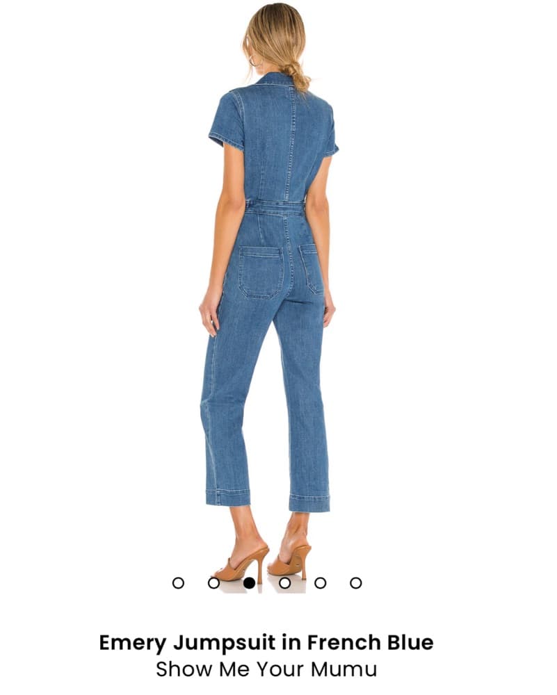 Show Me Your Mumu Denim Jumpsuit - Image 2
