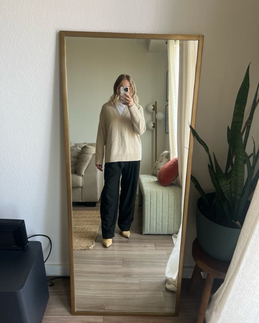 V Neck Sweater  - Image 2