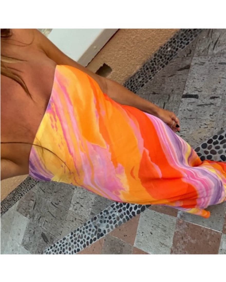 For Love And Lemons Vista Ombre Maxi  - Image 4