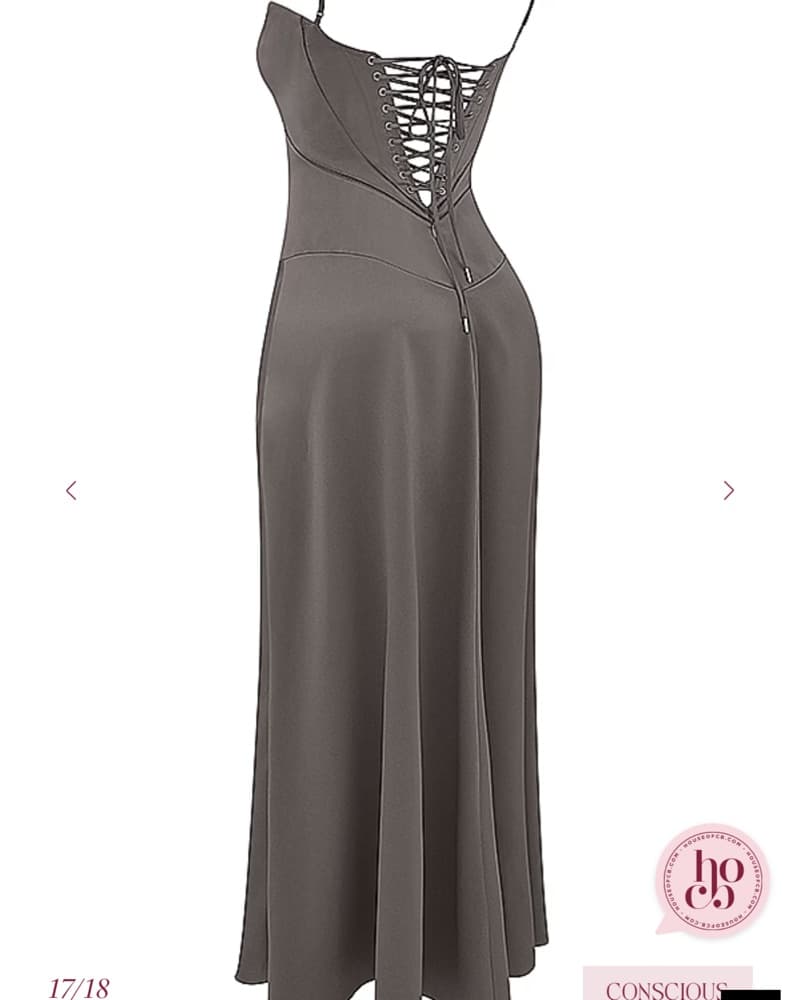 House Of CB ANABELLA Smoke Dress - Image 4