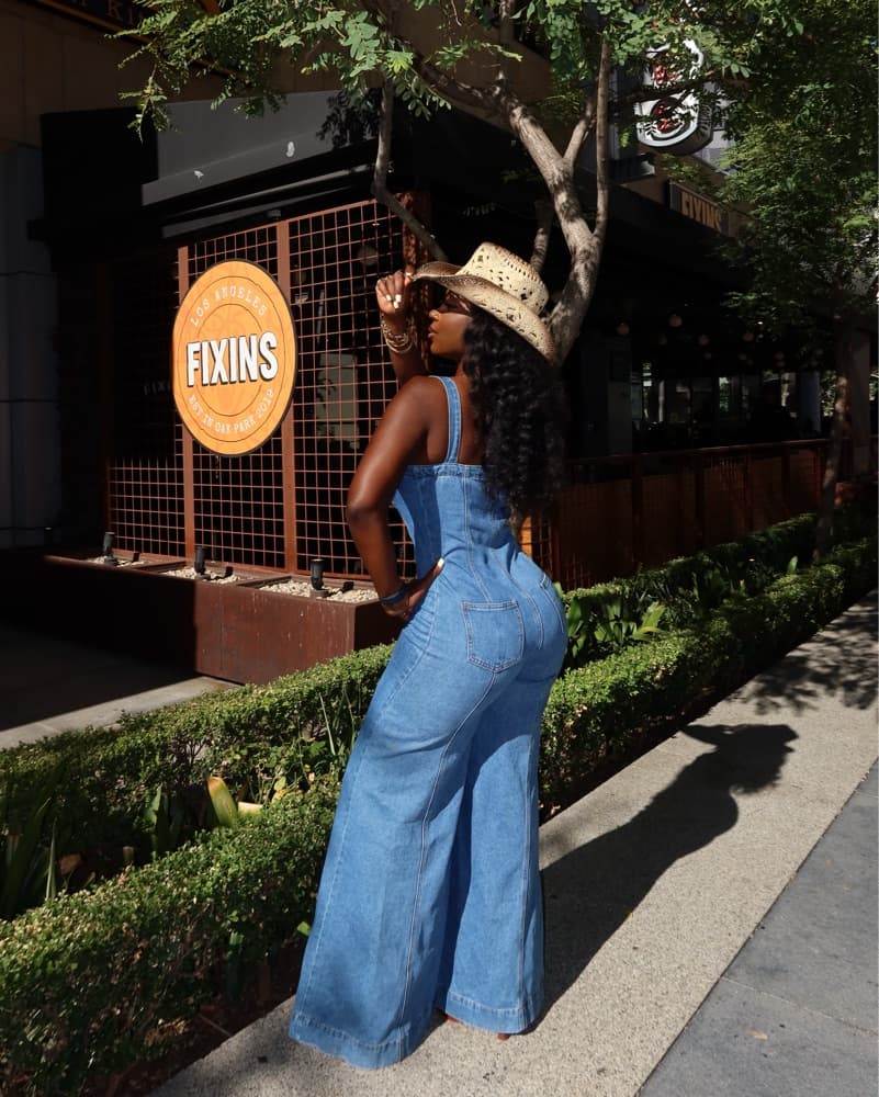 Denim Jumpsuit - Image 3
