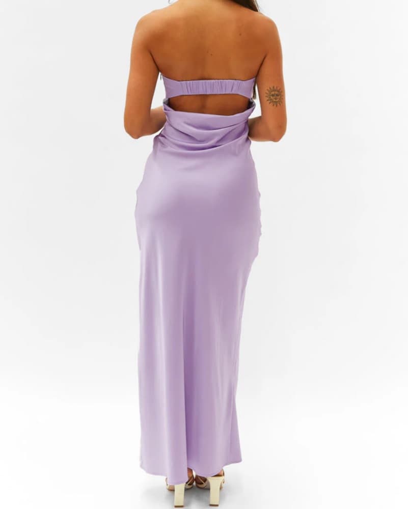 Beginning Boutique Maiah Lilac Dress  - Image 2
