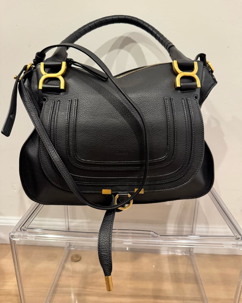 Chloé Marcie Medium Leather Bag - Image 1