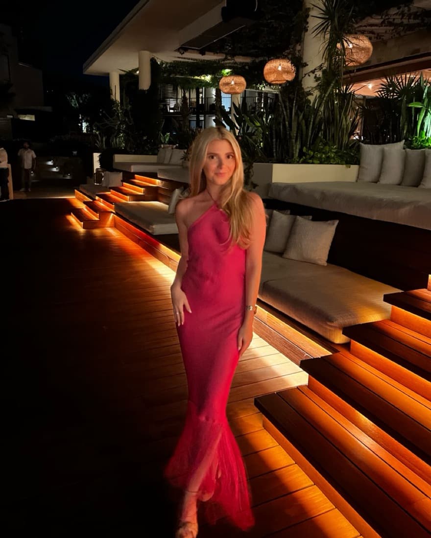 Camila Coelho Payton Maxi Dress Pink  - Image 6