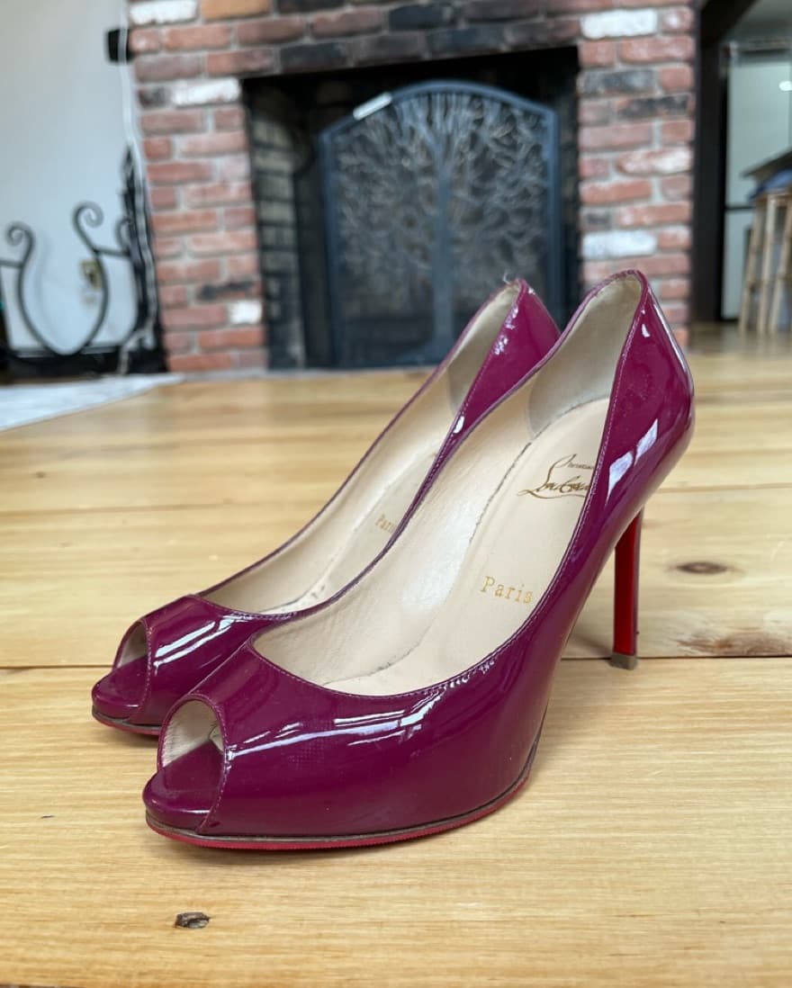 Fuschia Christian Louboutin Heels  - Image 1