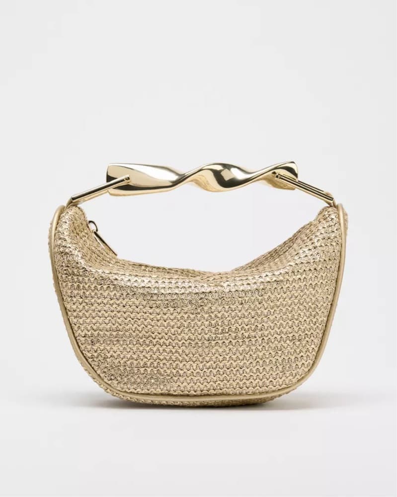 Zara Gold Purse - Image 1