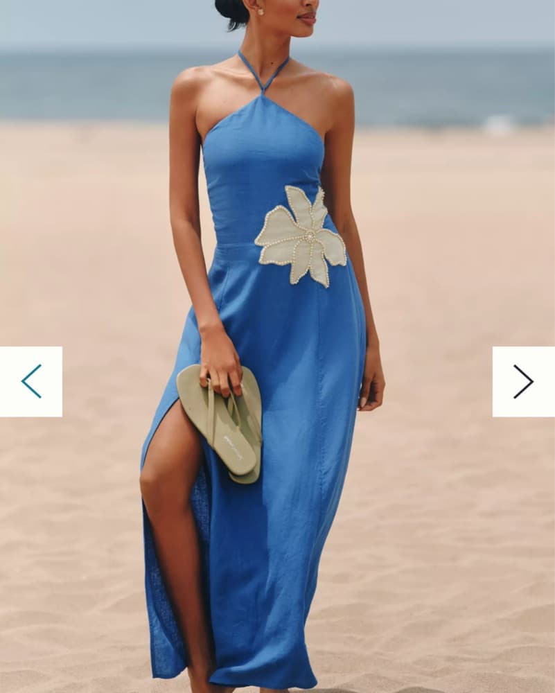 Anthropolgie Celandine Linen Dress - Image 1