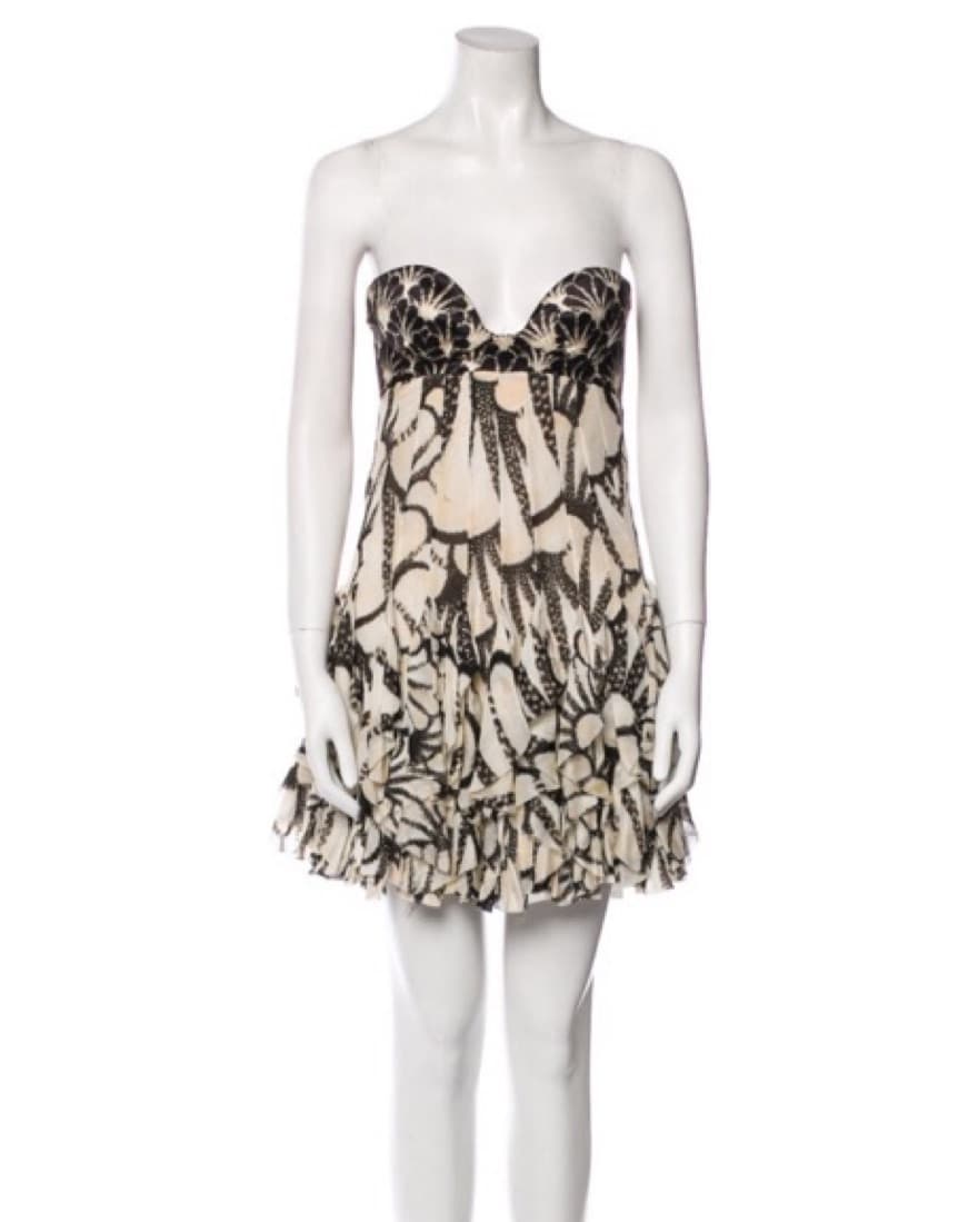 Vintage Roberto Cavalli Mini Dress - Image 2