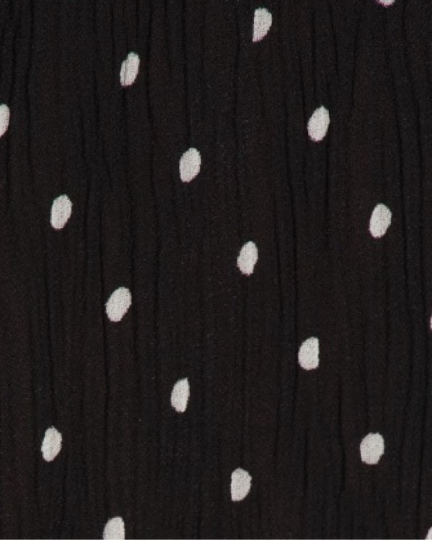 District Maxi Dress In Onyx Polka - Image 4