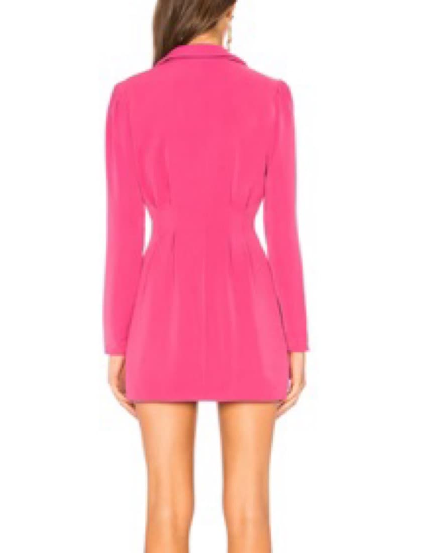Revolve hot Pink Blazer Dress - Image 1