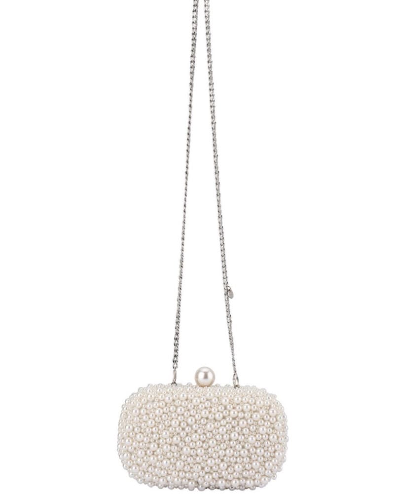 Olga Berg Valentina Pearl Clutch - Image 5