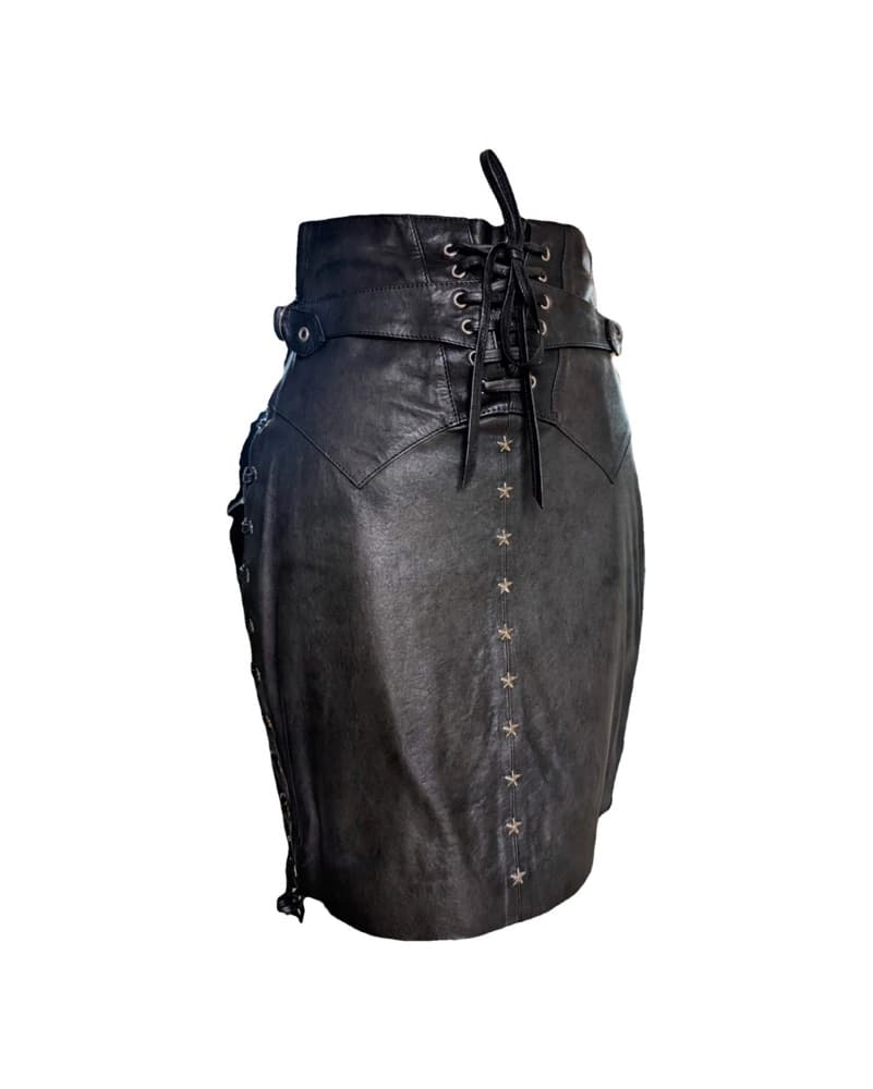 Isabel Marant Vintage Leather Skirt  - Image 1