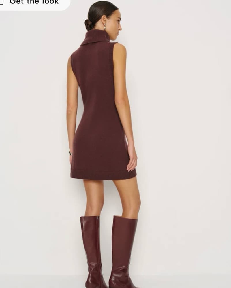Ref Holland Turtleneck Sweater Dress - Image 4