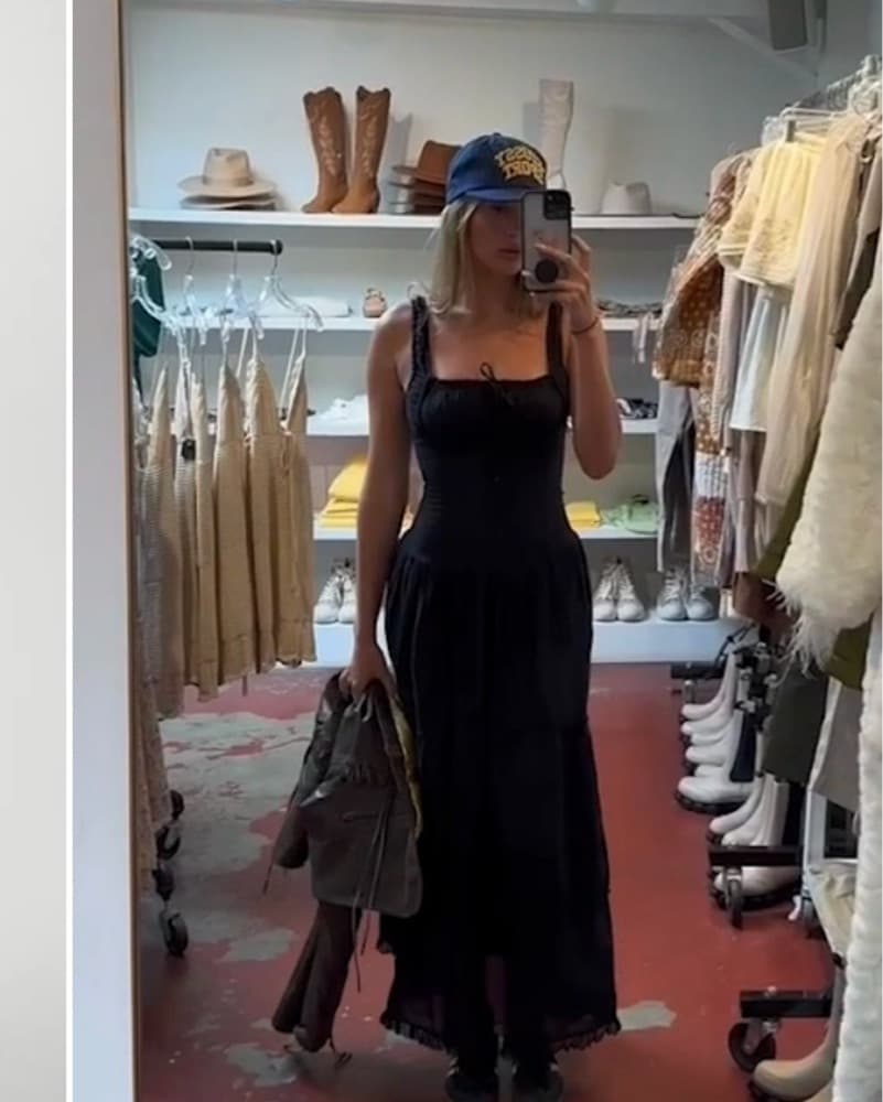 Frankies Bikinis Ruffle Maxi Dress - Image 3