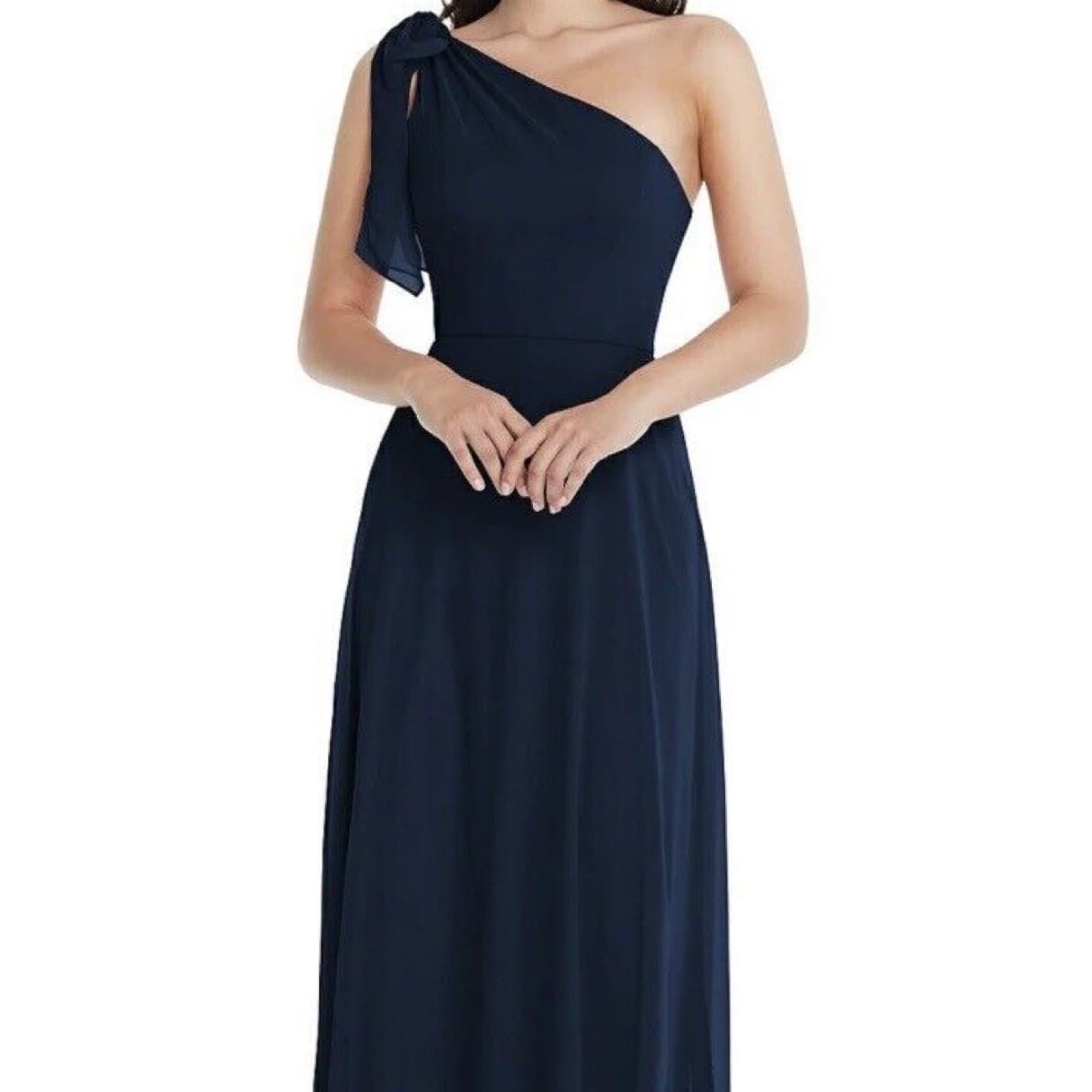 After Six Midnight Navy Dress - Image 1