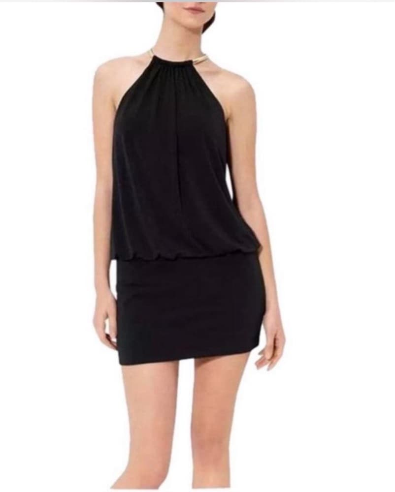 Black High Neck Mini - Image 1