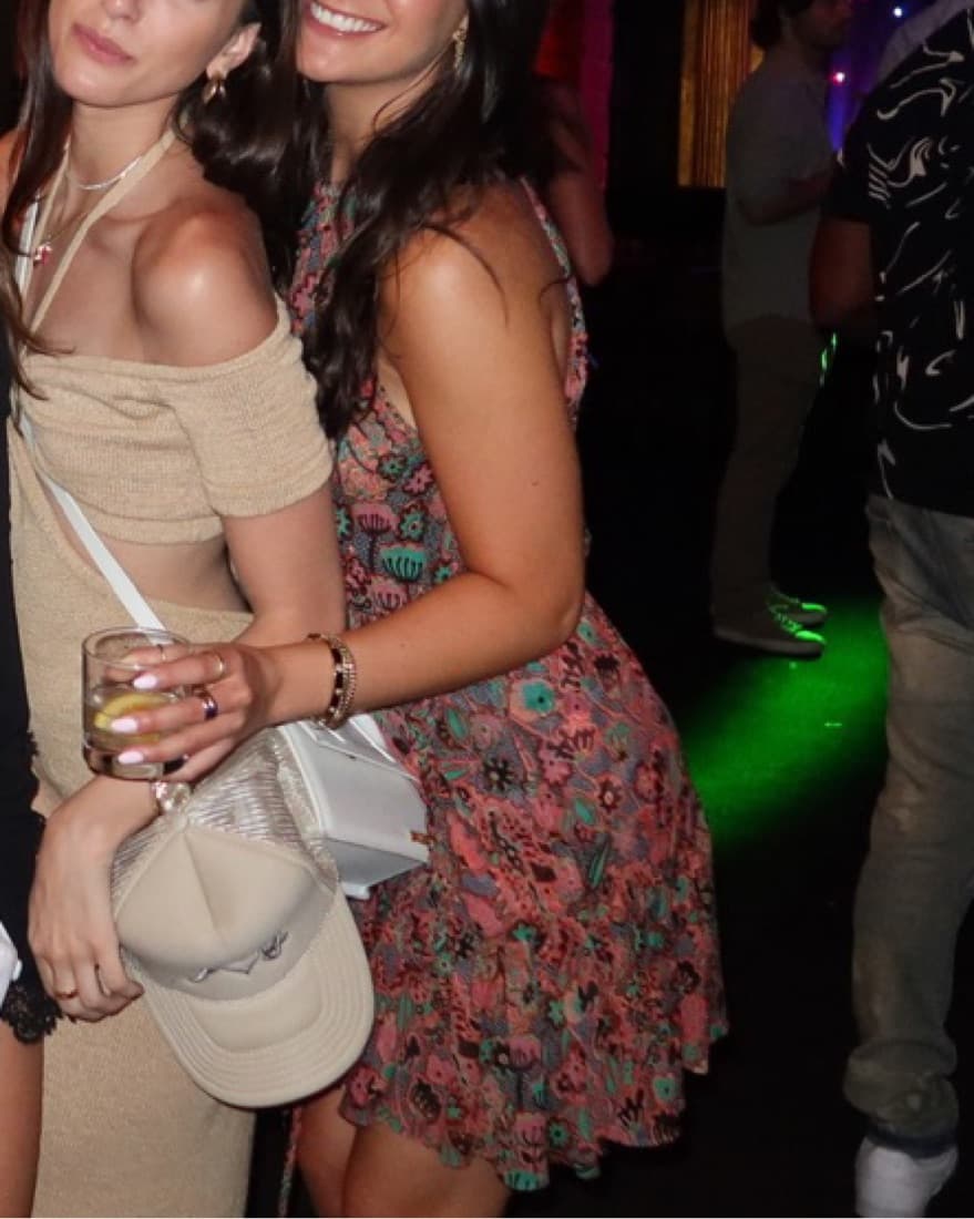 ALC Floral Print Mini Dress - Image 2
