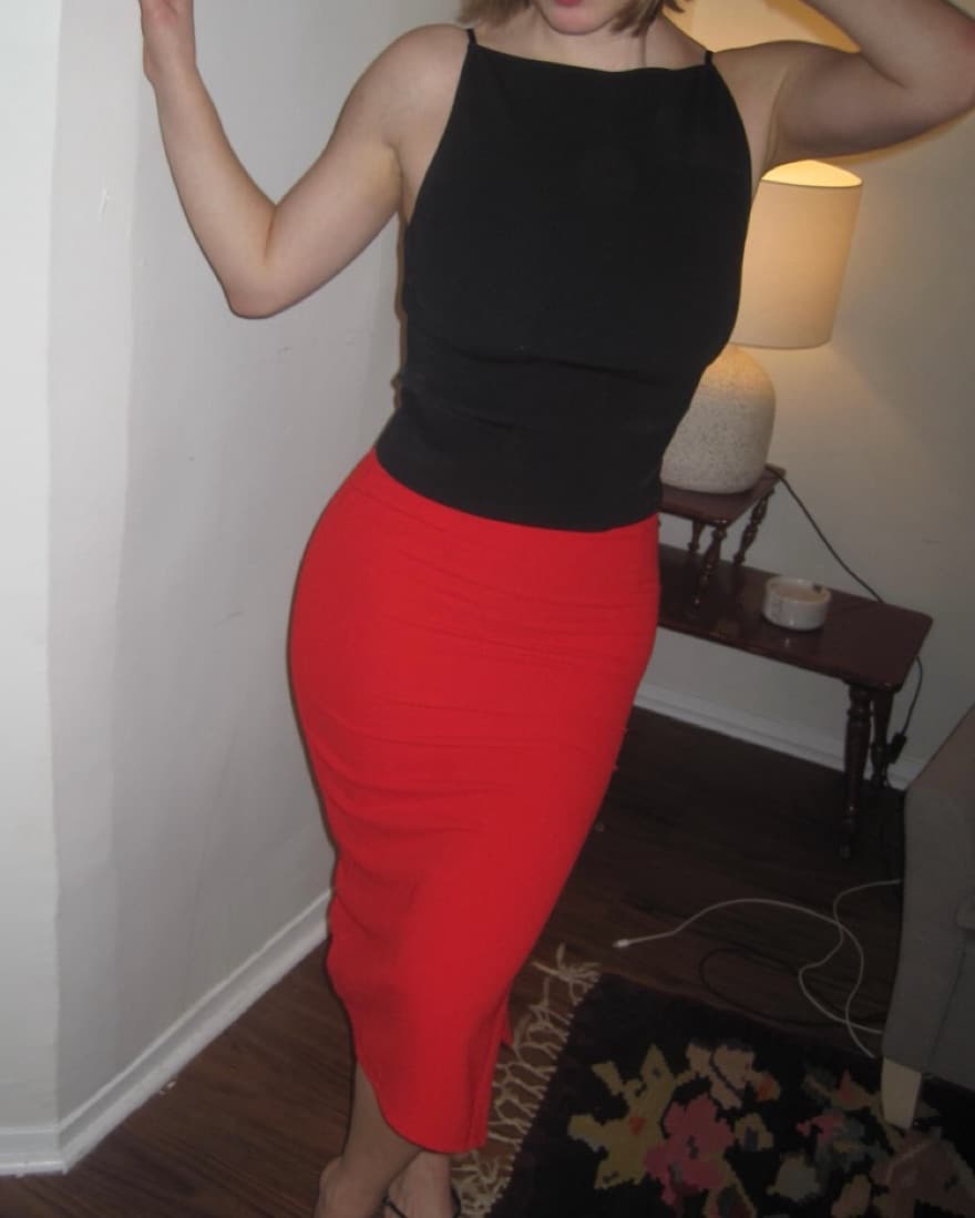Miaou Red Skirt  - Image 1