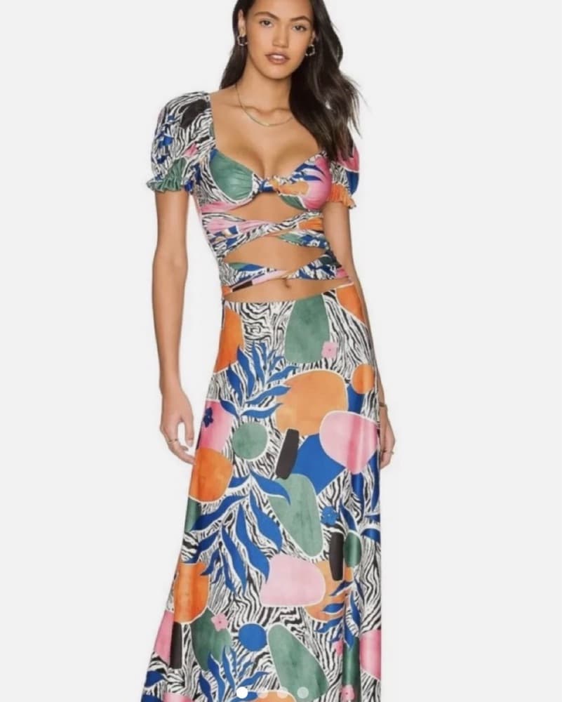 Agua Bendita x Revolve Bali Dress - Image 1