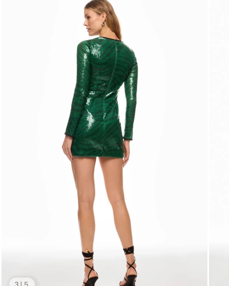 The Wolf Gang- Brillo Sequin Dress  - Image 3