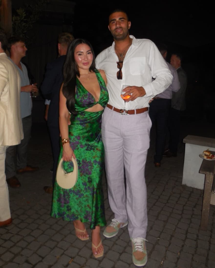 Cut Out Floral Dress - Image 1