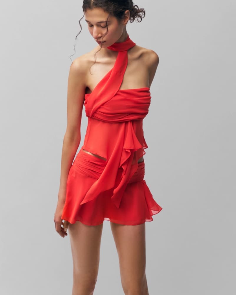 Danielle Guizio Red Set - Image 2
