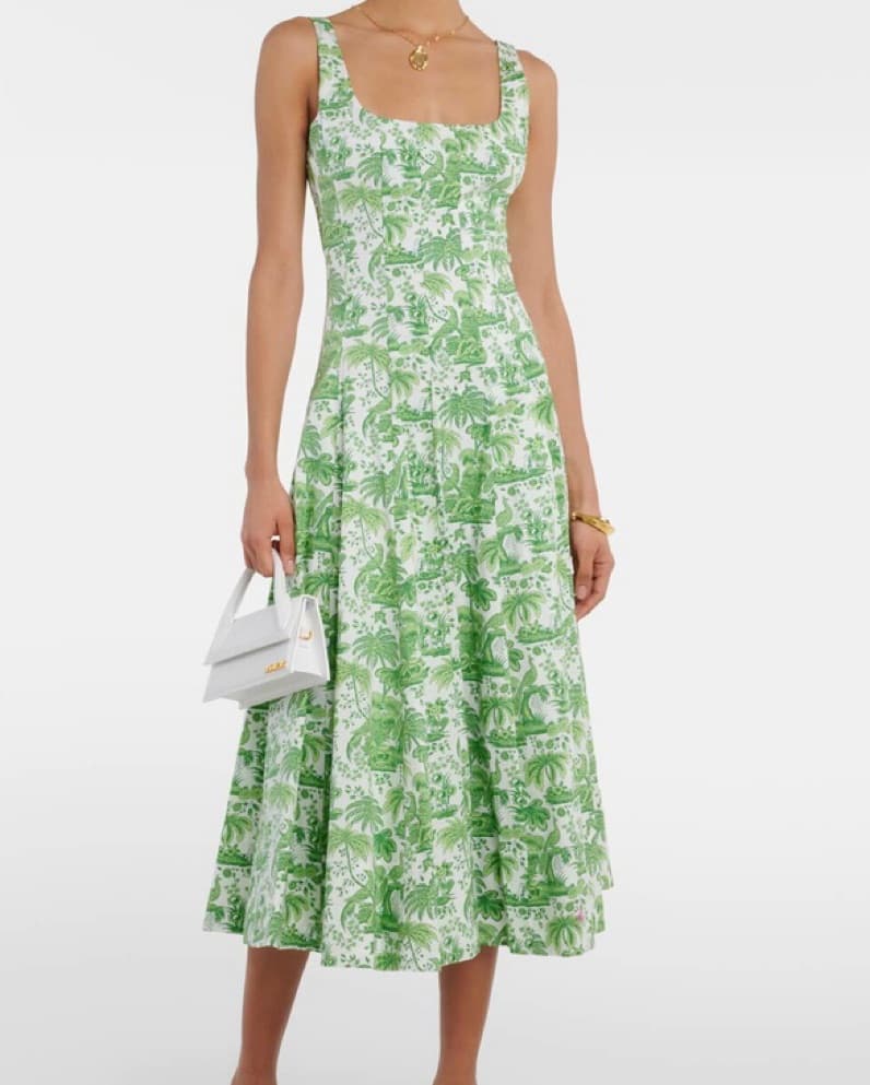 Staud Palm Tree Midi - Image 1