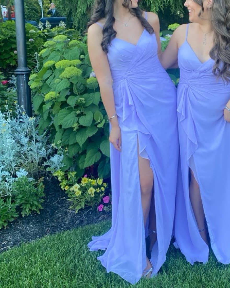 Purple Long Dress - Image 1