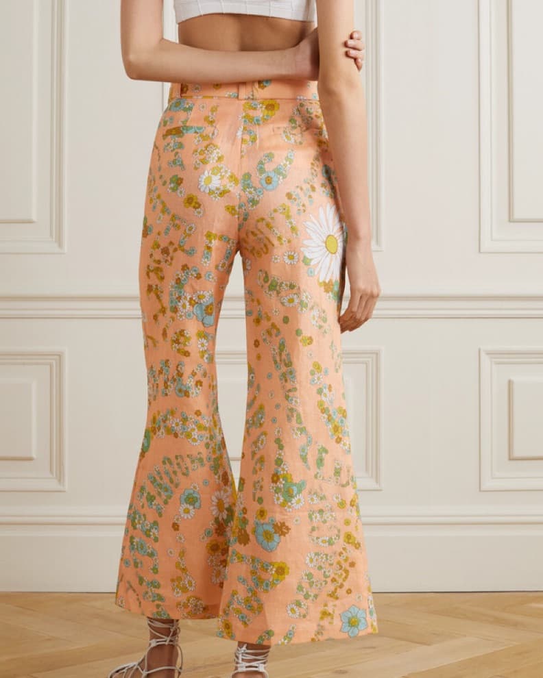 Zimmermann Lola Floral Linen Pants - Image 2