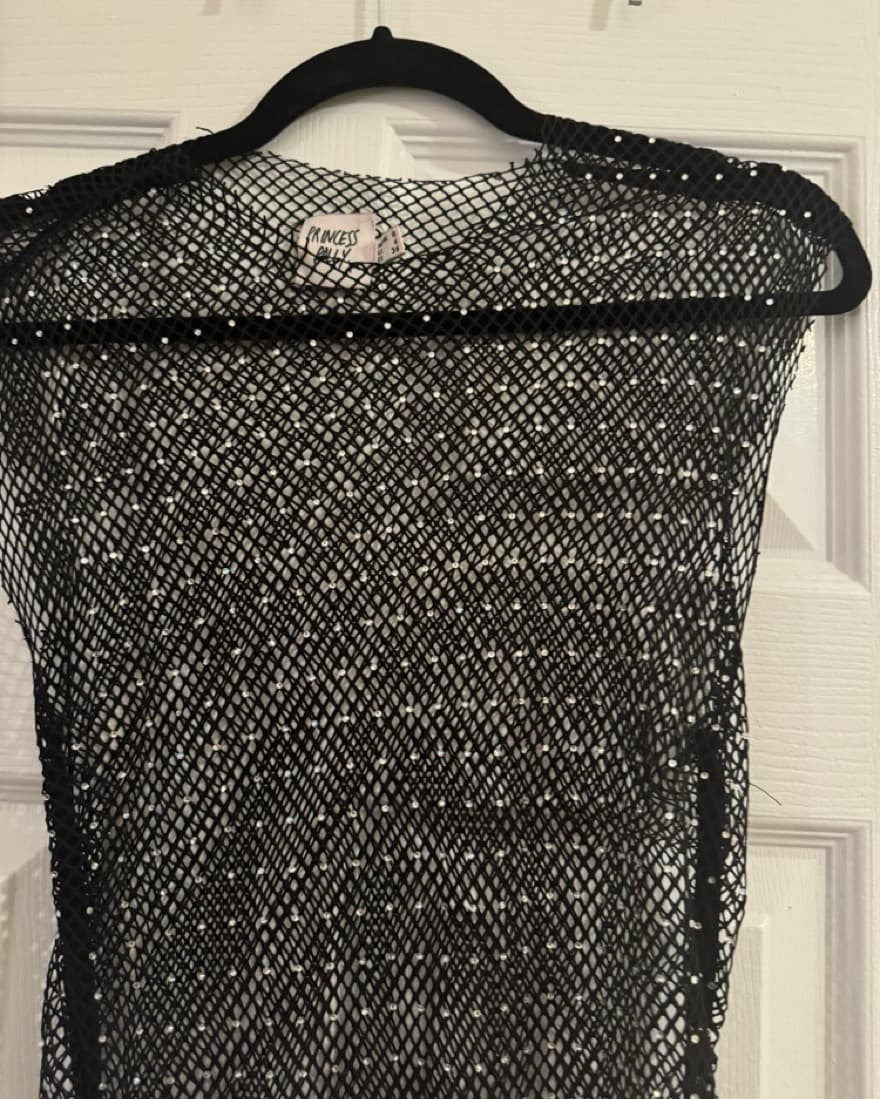 Princess Polly Sheer mini Dress - Image 4