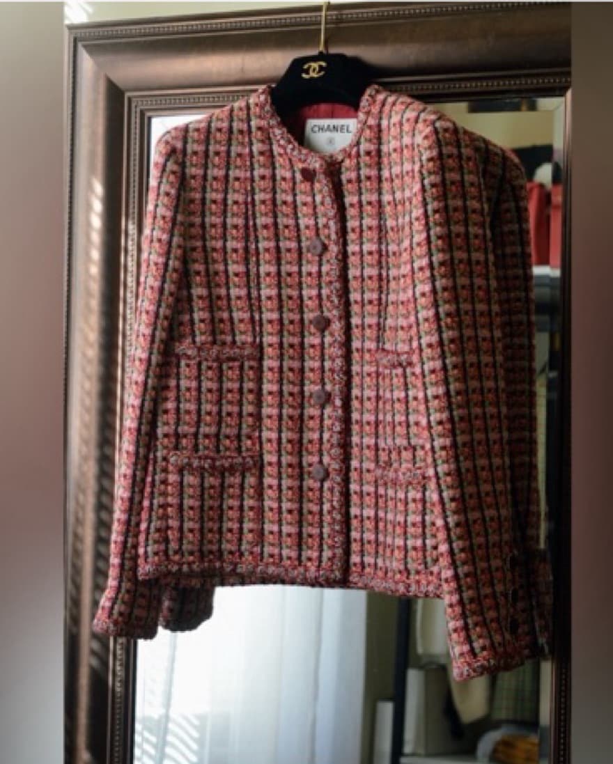 Vitage Chanel Tweed Jacket - Image 2