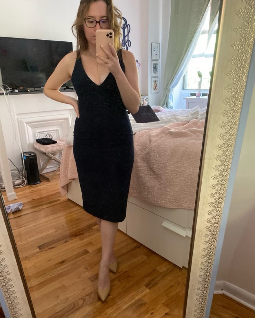 MILLY Navy Dress - Image 2